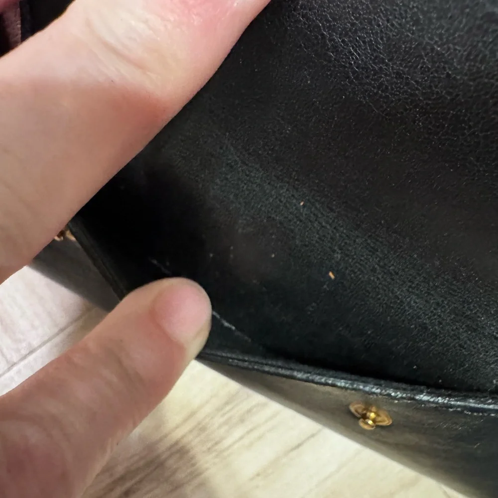 Chloe Vintage Alice Satchel in Black and Pink - Picture 14 of 16